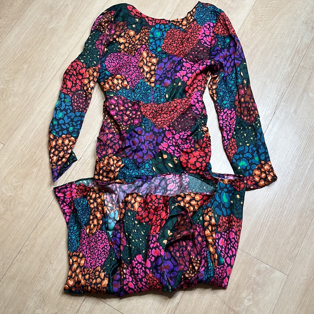 FARM Rio Multicolor Floral Midi Dress - Picture 5 of 9